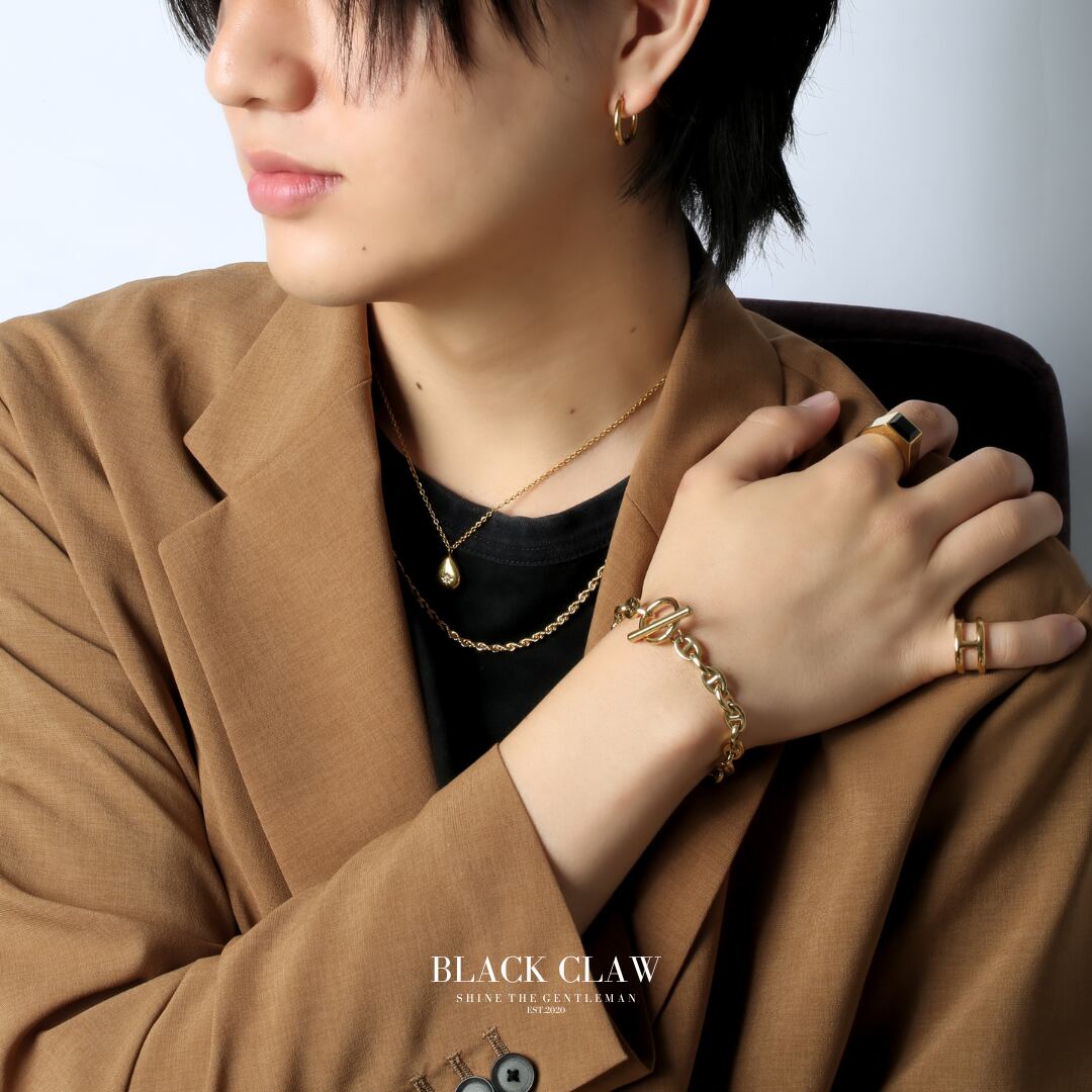 Anchor Chain Bracelet【GOLD】