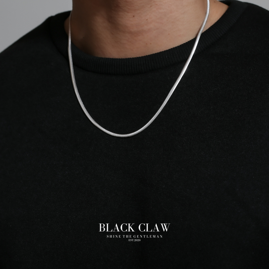 S925 Snake Necklace 【B&C】
