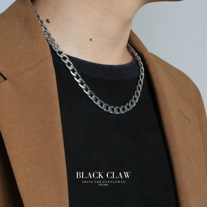 316L chain necklace-【SILVER】