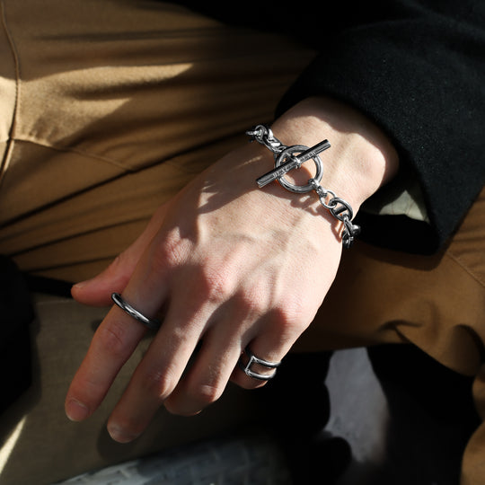 316l vintage ring silver