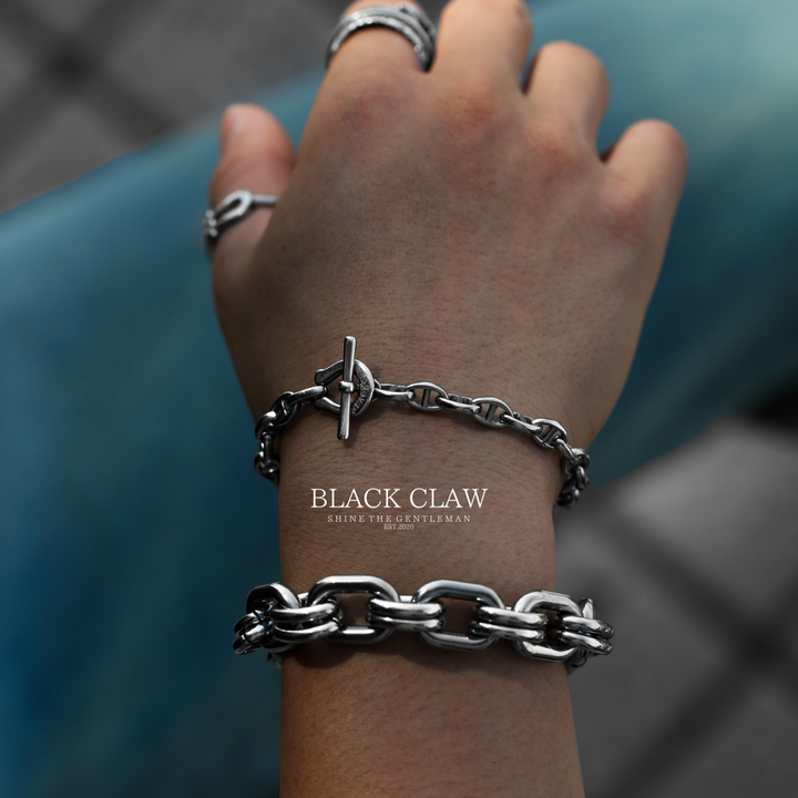 316L Chain Bracelet 【BLACK CLAW】