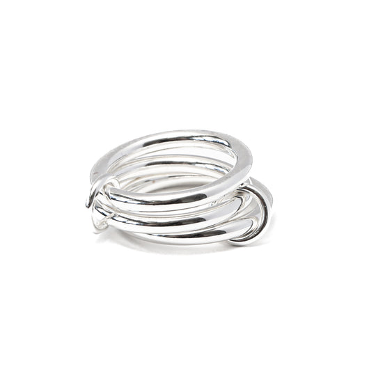 s925 Triplets Ring【B&C】