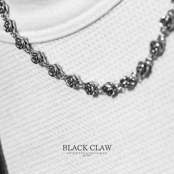 s925 Rose Necklace 【B&C】