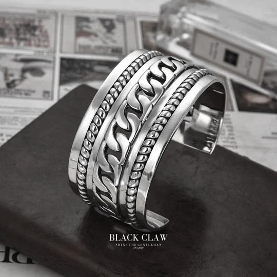 S925 Chain Bangle