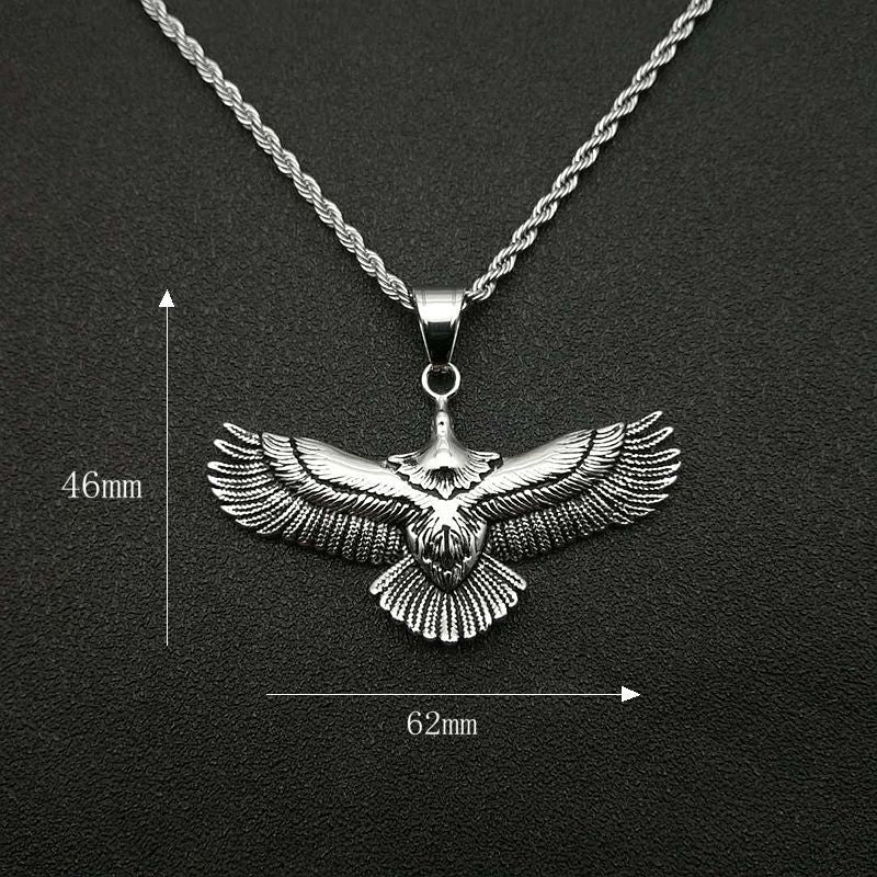 316L Hawks Necklace GOLD