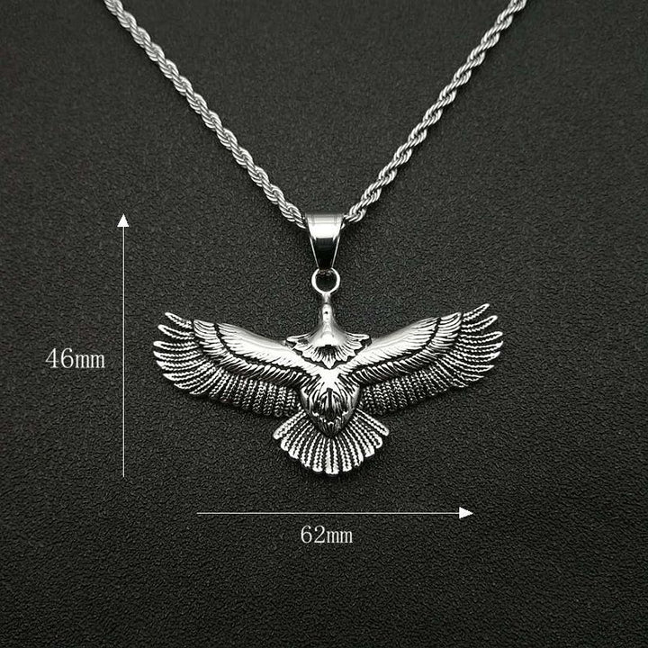 316L Hawks Necklace GOLD