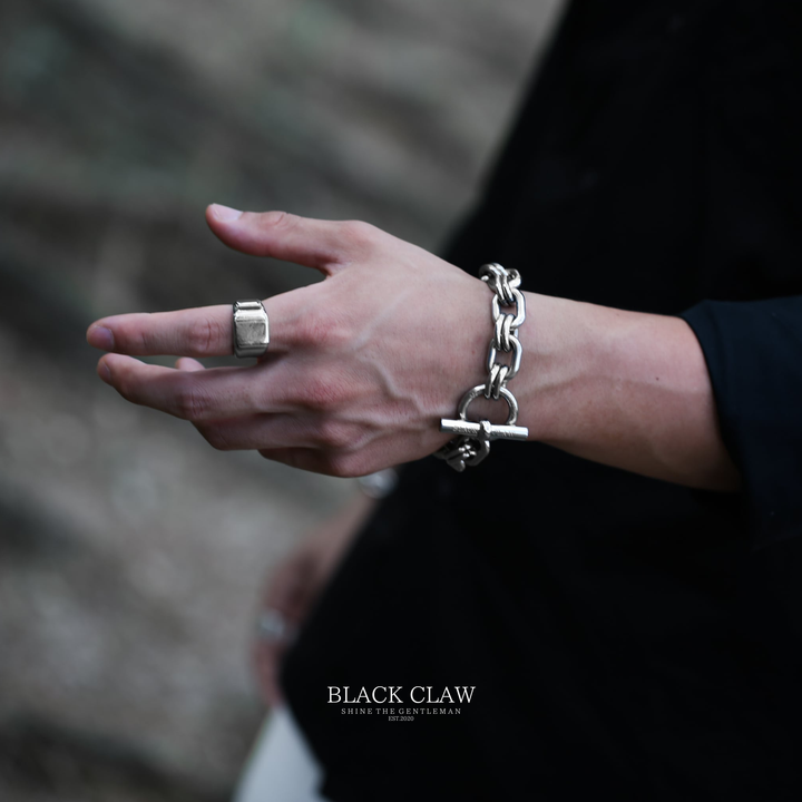 316L Chain Bracelet 【BLACK CLAW】