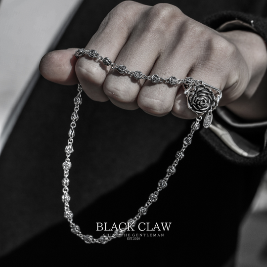 s925 Rose Necklace 【B&C】