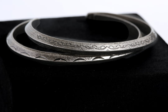 316L Indian Sun Cloud Bangle