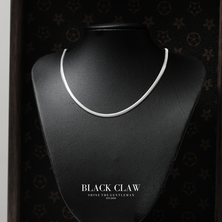 S925 Snake Necklace 【B&C】