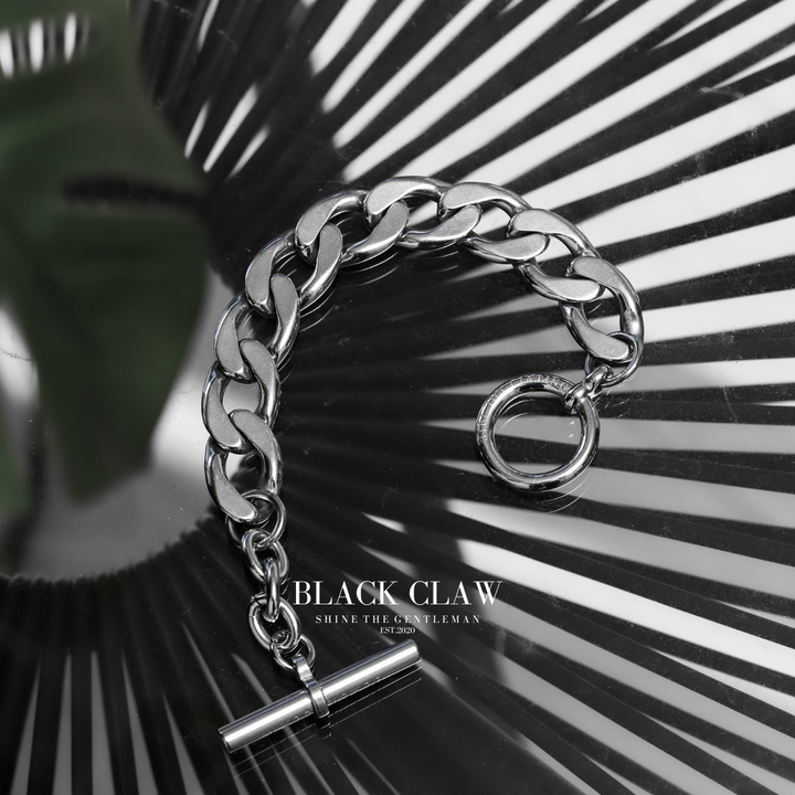 316L PlateChain Bracelet 【B&C】