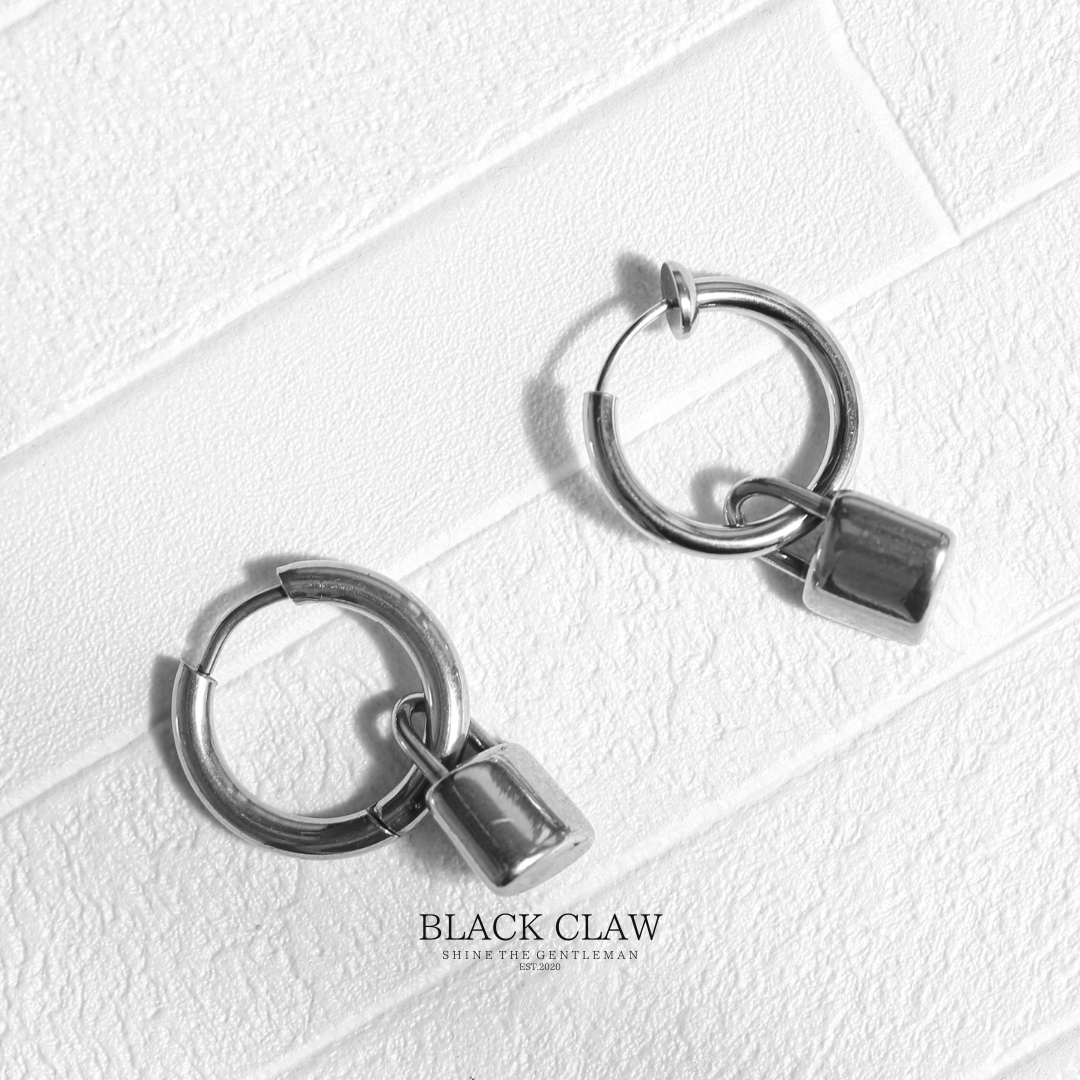 Padlock Pierce OR Earrings