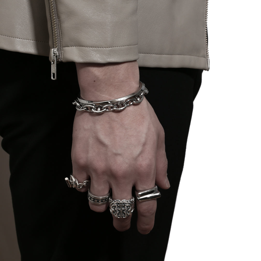 S925 Cross Ring