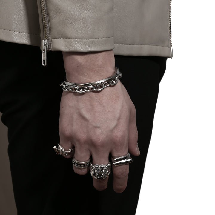 S925 Cross Ring