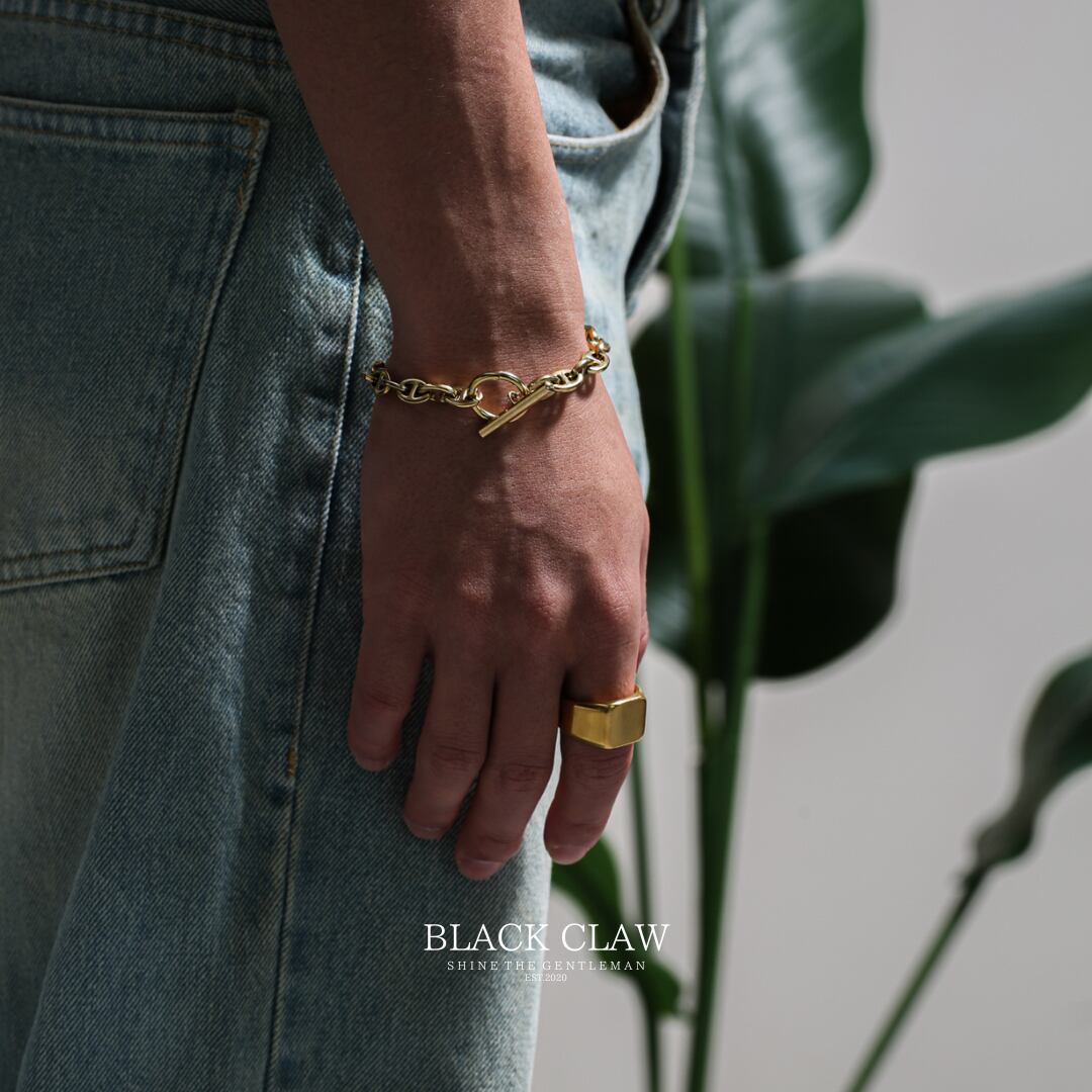 Anchor Chain Bracelet【GOLD】