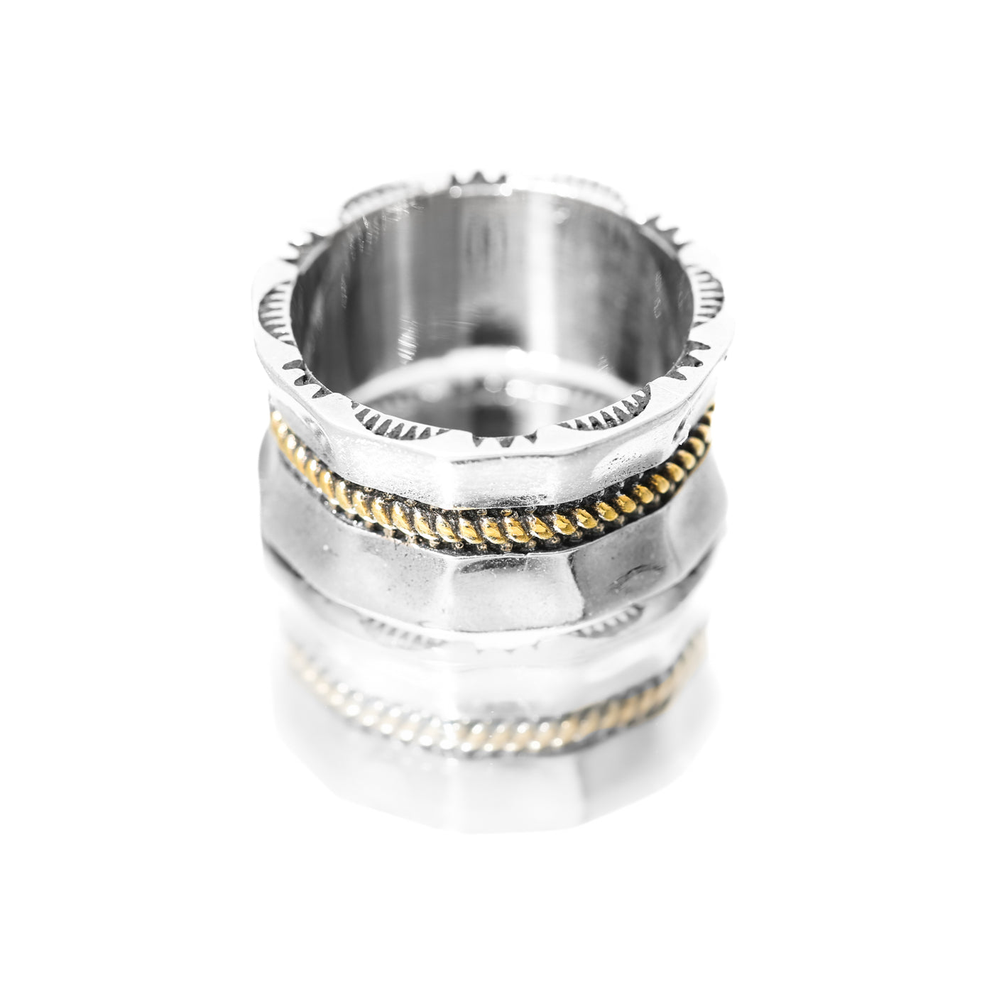 S925 Indian LinoRing / B&C