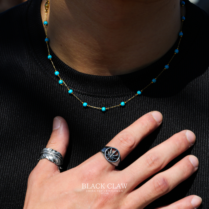 Turquoise Accent Necklace　【Turquoise Blue】