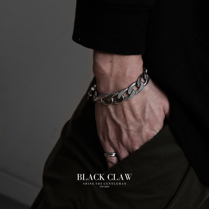 316L PlateChain Bracelet 【B&C】