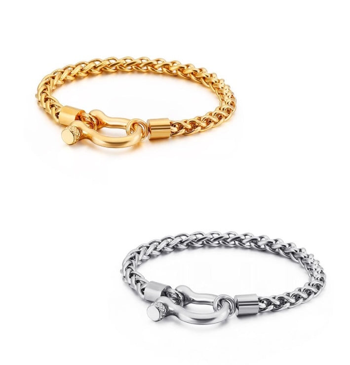 Horseshoe  Bracelet 【SILVER】
