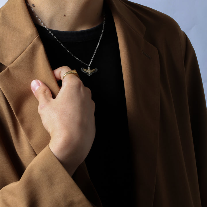 Zirconia Hawks Necklace