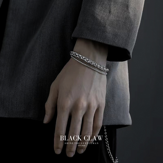2 Types Double Chain Bracelet 【B&C】