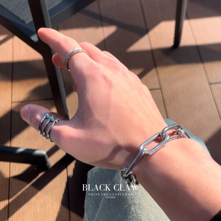 Triple bone Ring【B&C】