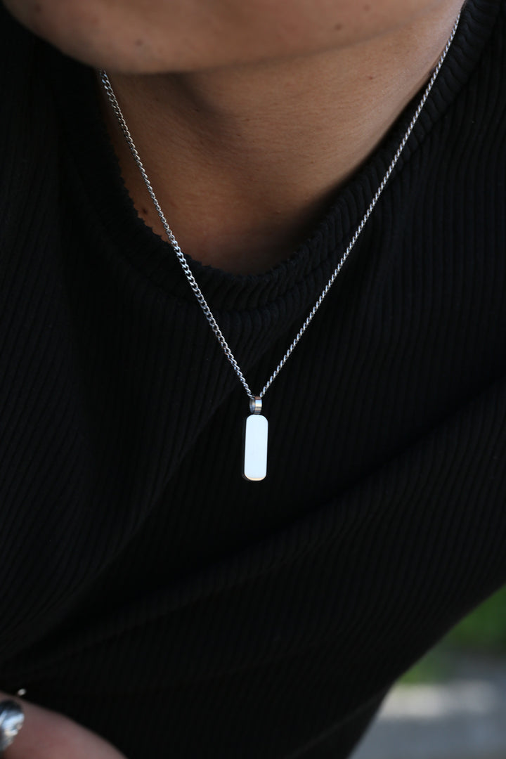 316L Plate Necklace