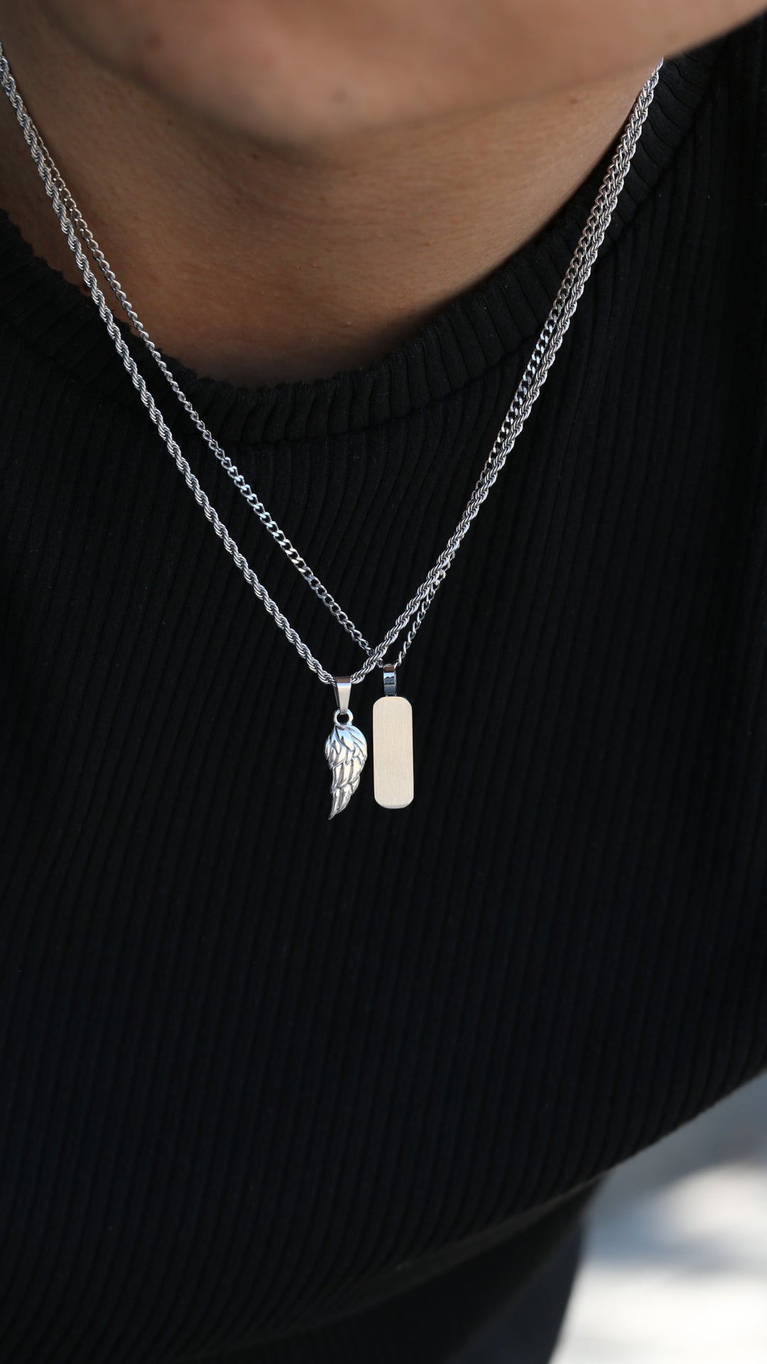 316L Plate Necklace