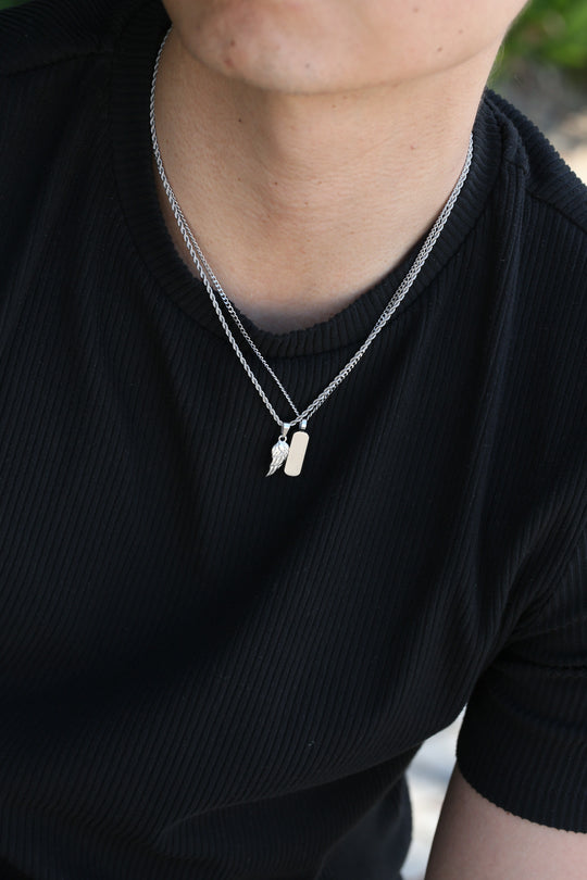 316L Plate Necklace