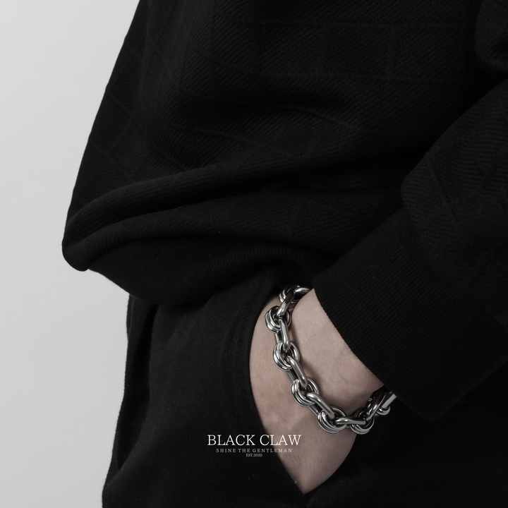 316L Chain Bracelet 【BLACK CLAW】