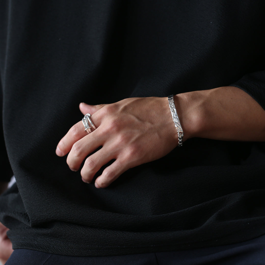 s925 Triplets Ring【B&C】