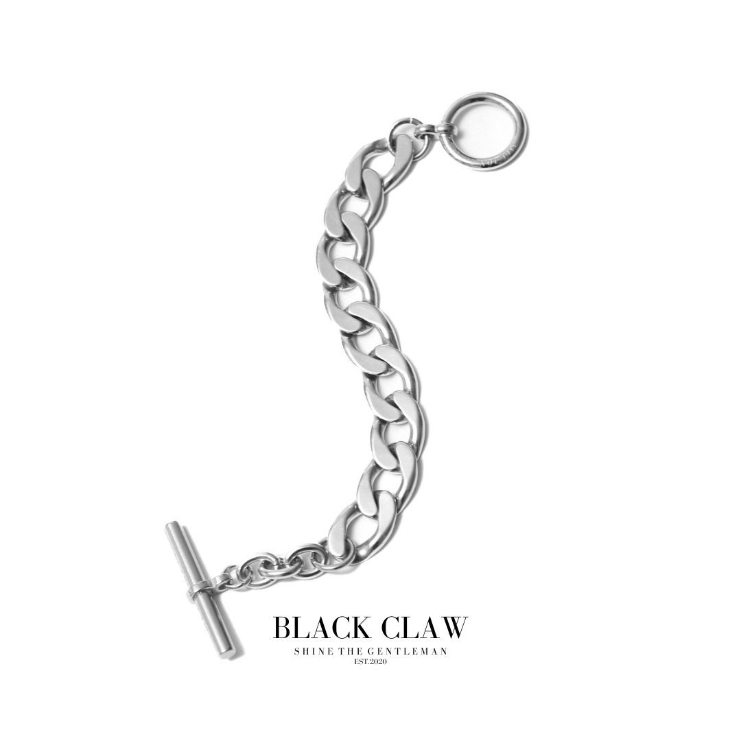316L PlateChain Bracelet 【B&C】