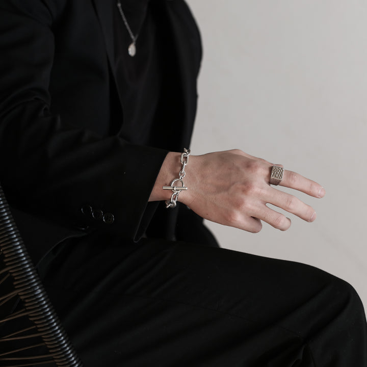 S925 Mantel Rope Bracelet【B&C】