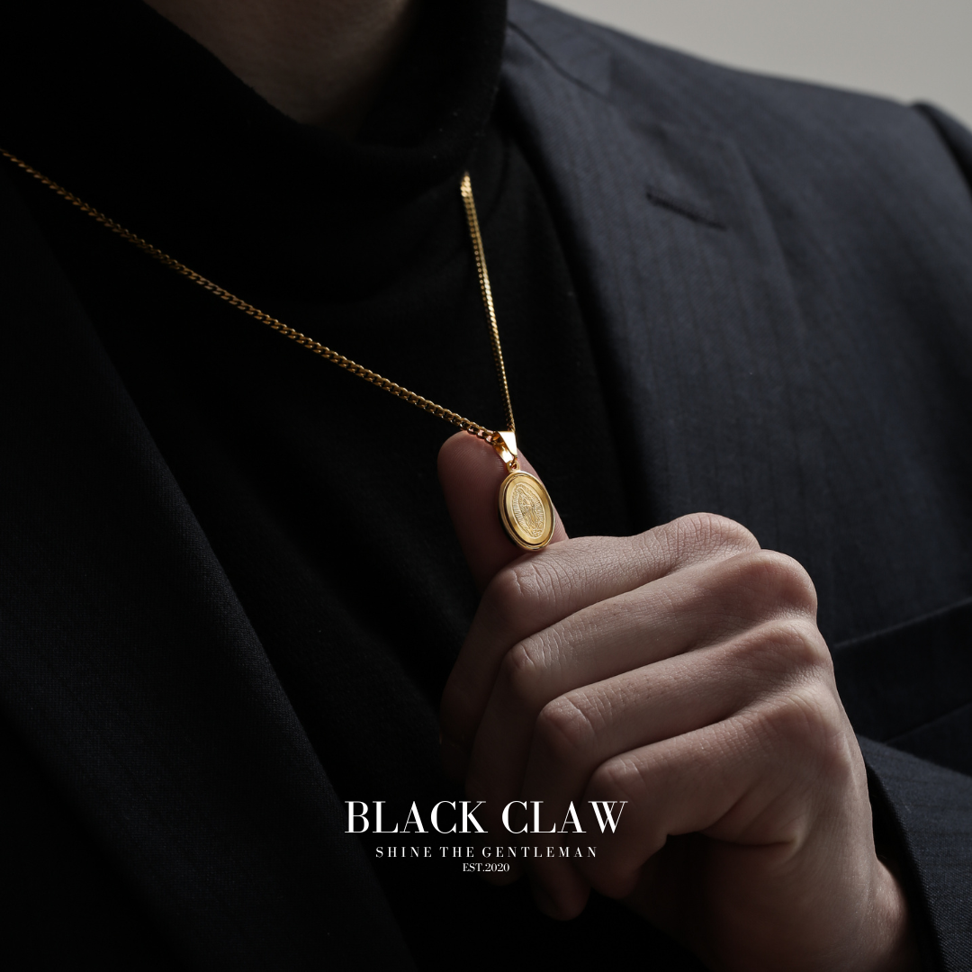 316L Maria Coin Necklace【GOLD】