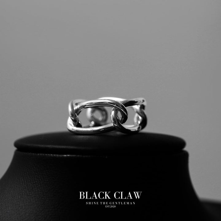 s925 Four Circles Ring