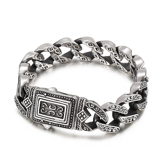316L Arabesque Pattern Bracelet