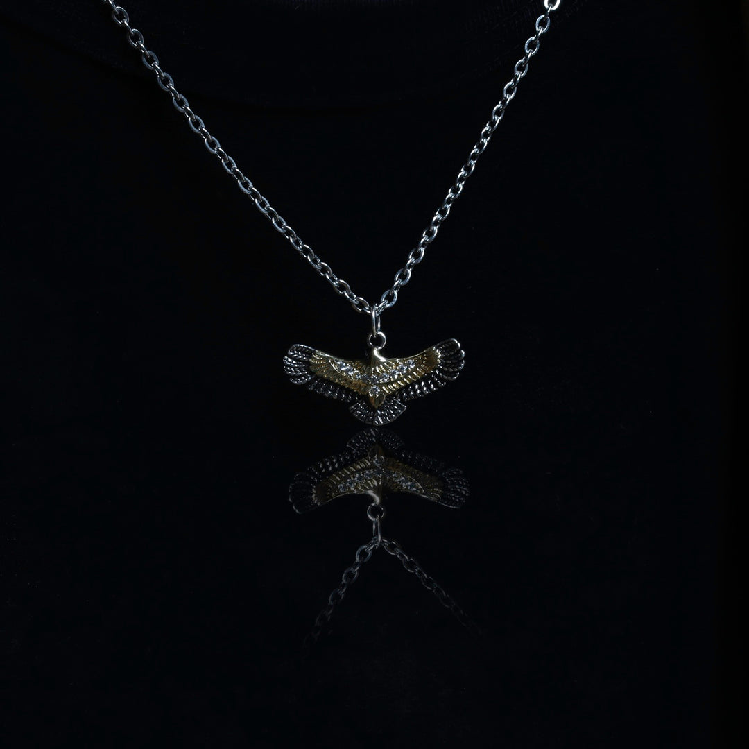 Zirconia Hawks Necklace