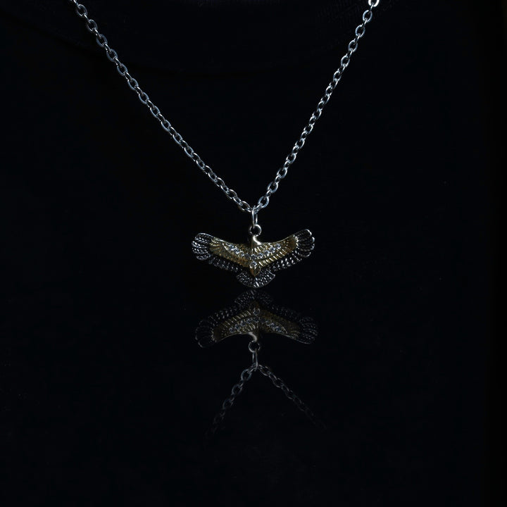 Zirconia Hawks Necklace