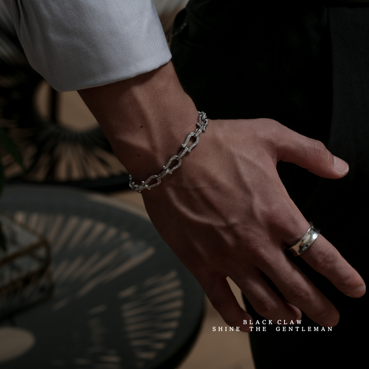 s925 Horseshoe Bracelet