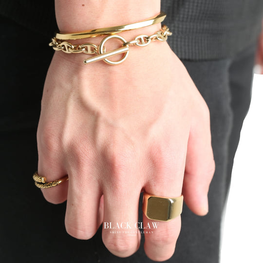 Anchor Chain Bracelet【GOLD】