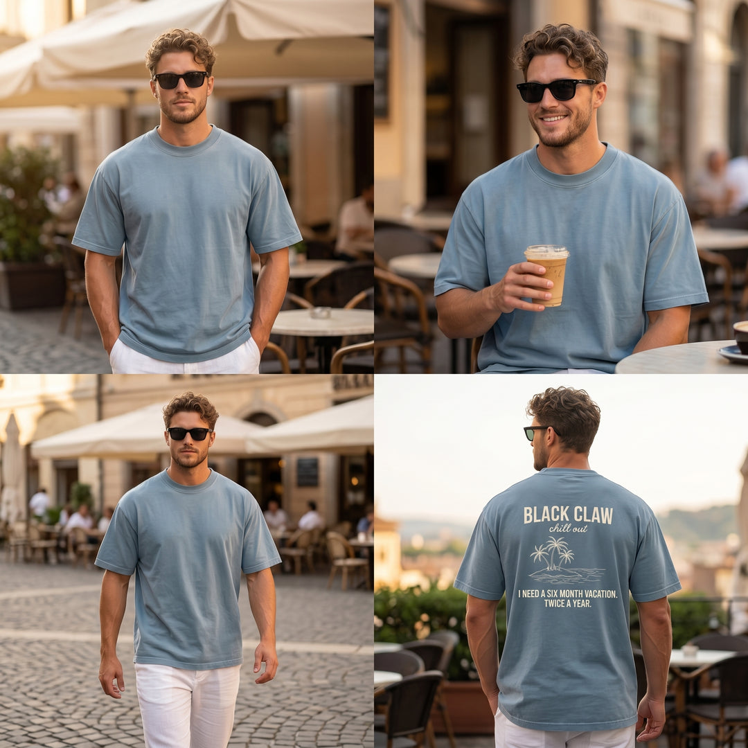 BLACK CLAW Chill Out Garment Dye Tee