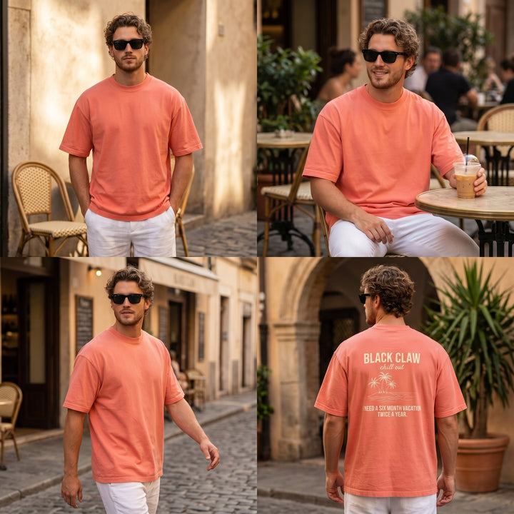 BLACK CLAW Chill Out Garment Dye Tee