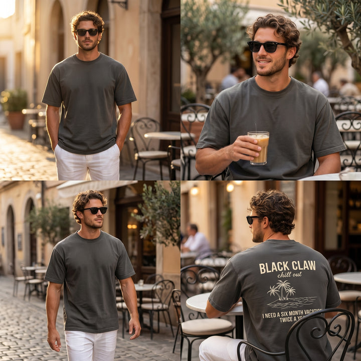 BLACK CLAW Chill Out Garment Dye Tee