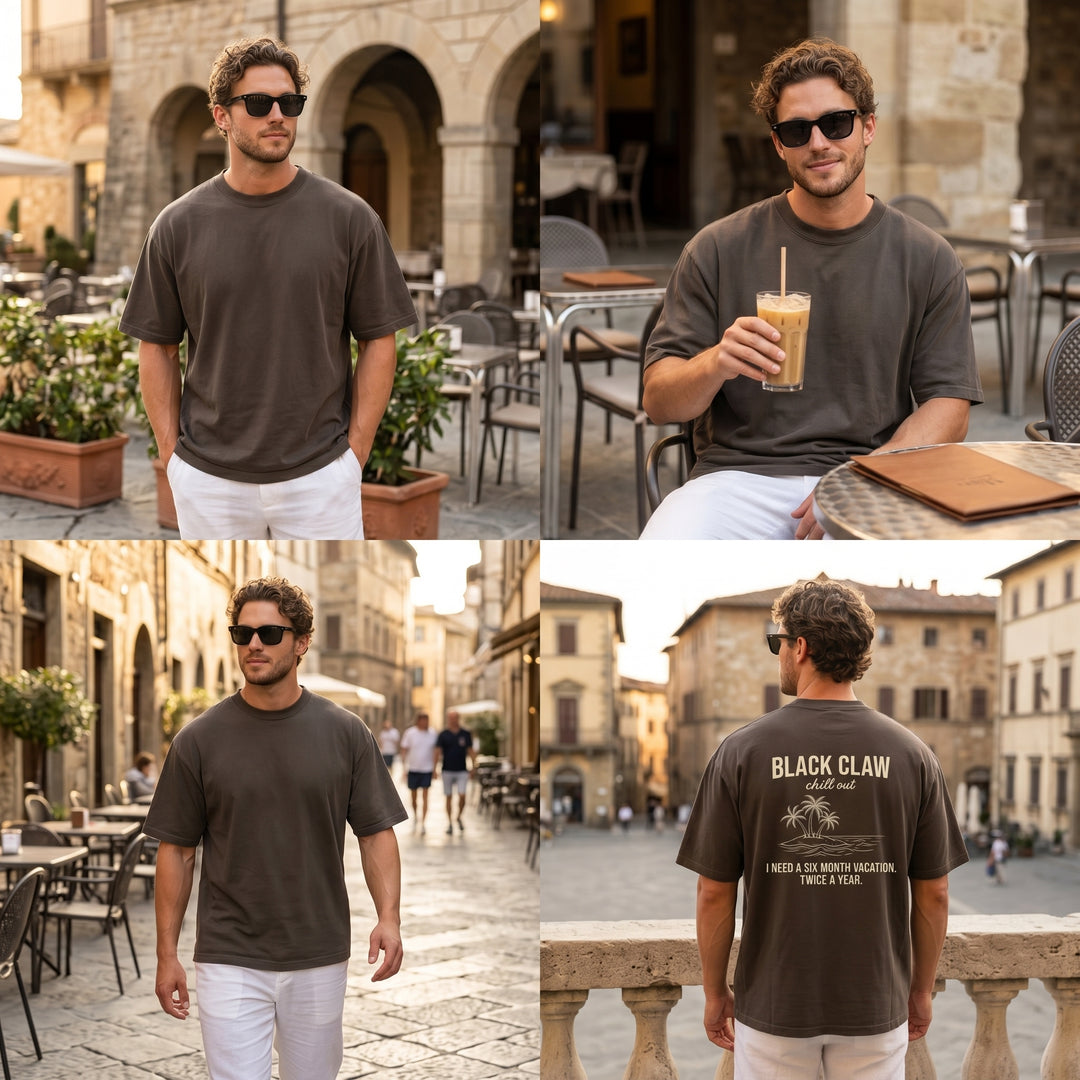 BLACK CLAW Chill Out Garment Dye Tee