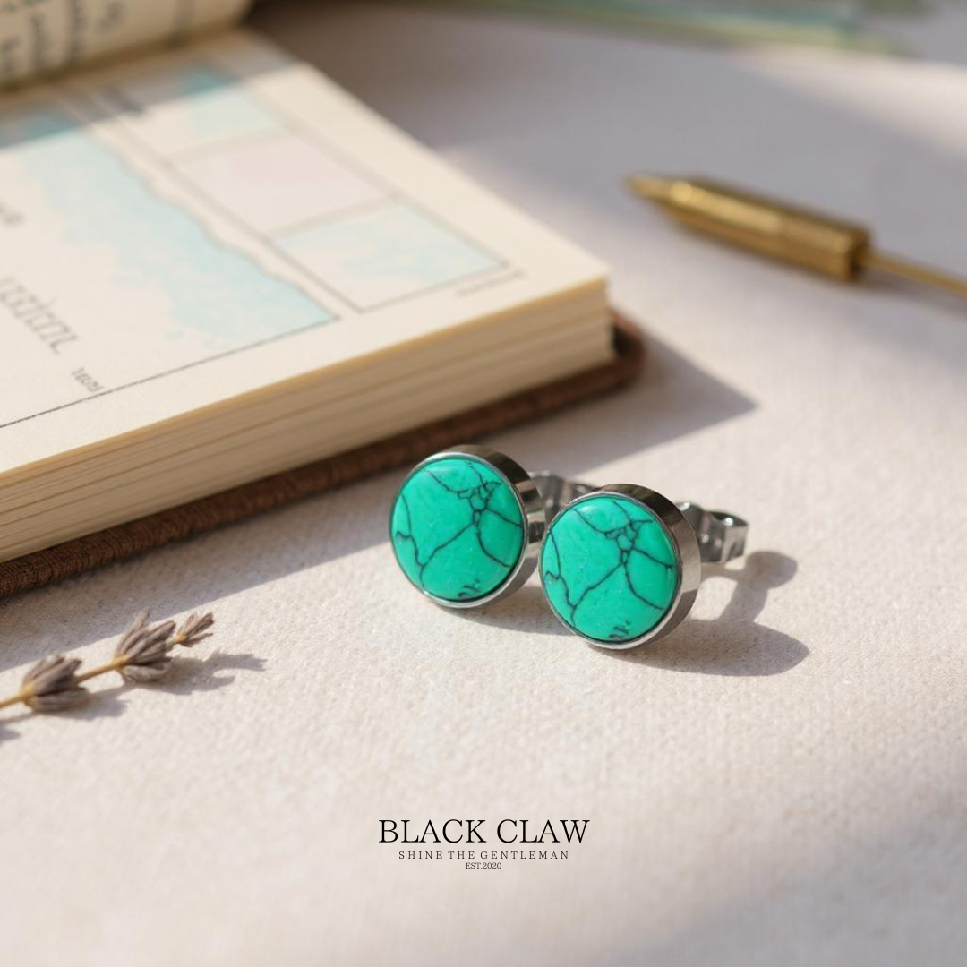 Turquoise Drop Pierce