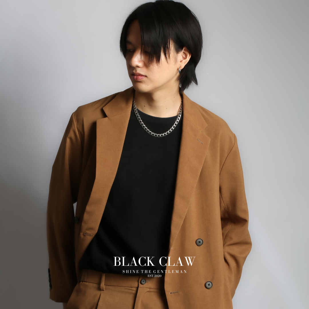 316L chain necklace-【SILVER】