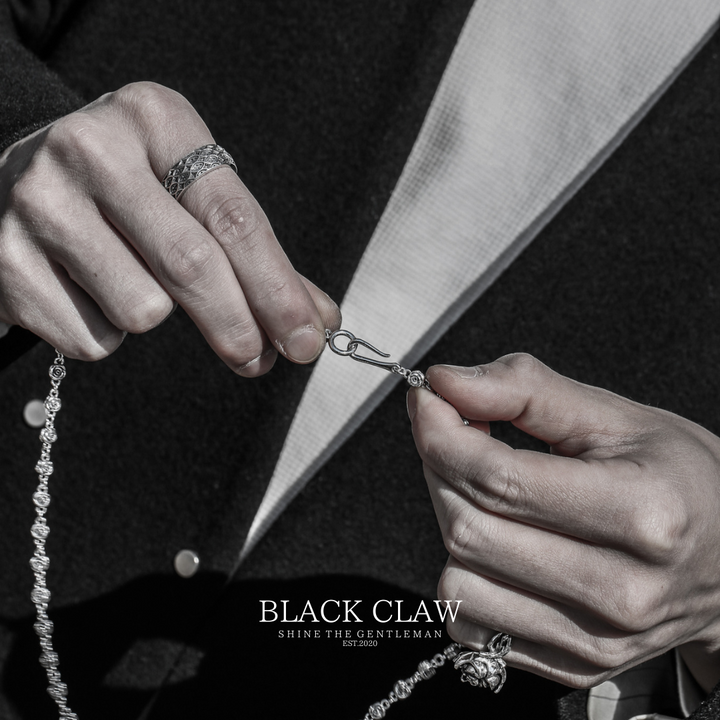s925 Rose Necklace 【B&C】