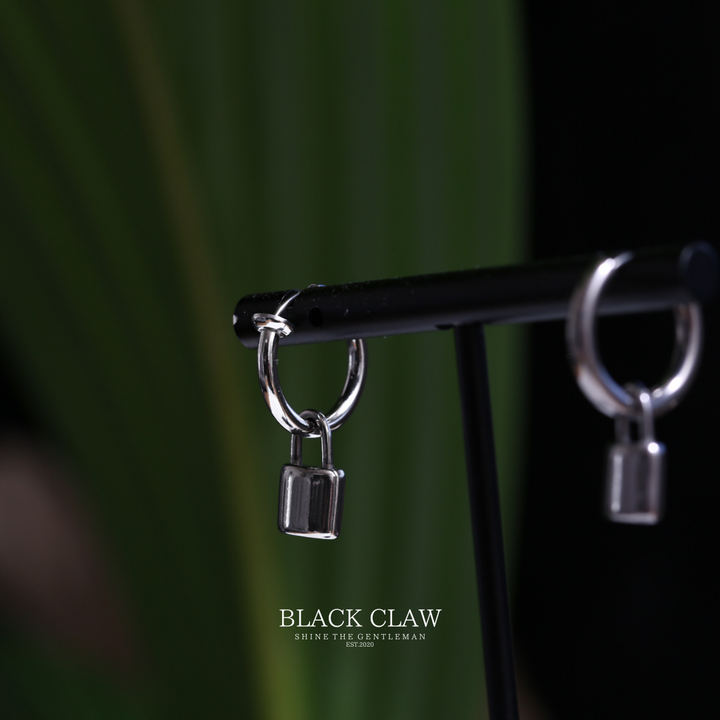 Padlock Pierce OR Earrings