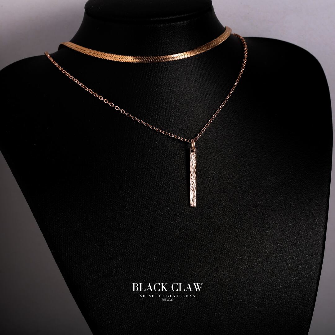 316L Hawaiian Asta Necklace【GOLD】