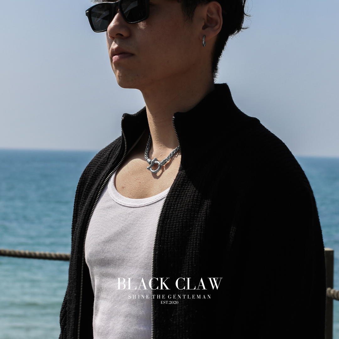316L Horseshoe Chain Necklace【SILVER】